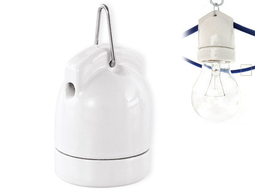 Portalampada porcellana In&Out 30162. Prezzo per blister.