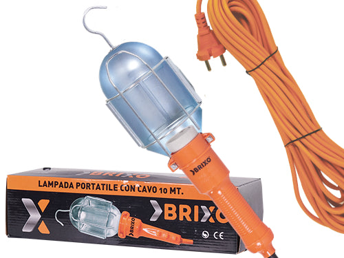 Lampade portatili Brixo con cavo. Prezzo per Pezzo.
