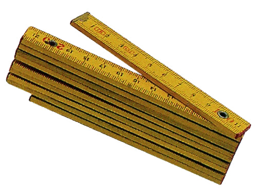 Metro in legno 10 stecche. Prezzo per Pezzo.