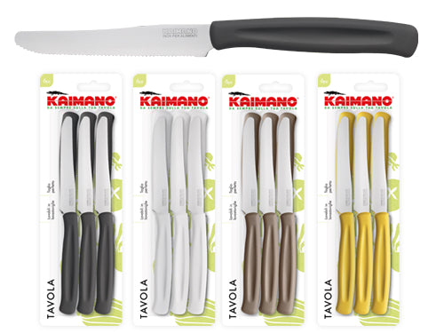 Coltelli da tavola Kaimano Dinamik. Prezzo per Confezione.