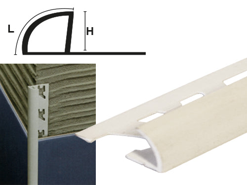 Profili PVC Proriv Openround 253/01. Prezzo per Pezzo.