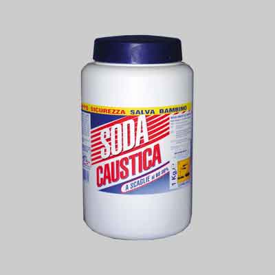 SODA CAUSTICA A SCAGLIE kg 1. Prezzo per Pezzo.