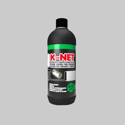 ANTICALCARE PER IMPIANTI TERMICI 'K-NET' NETTEX 5 lt. Prezzo per Pezzo.