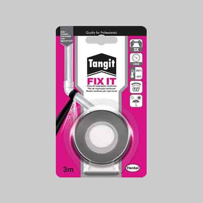 NASTRO AUTO-AGGLOMERANTE 'FIX IT' TANGIT mt 3. Prezzo per Pezzo.