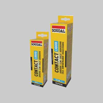 COLLA 'CONTACT LIQUID' SOUDAL ml 50. Prezzo per Pezzo.