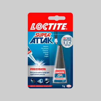 COLLA 'SUPER ATTAK PRECISION' gr 5. Prezzo per Pezzo.