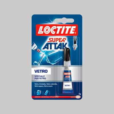 COLLA 'SUPER ATTAK VETRO' gr 3. Prezzo per Pezzo.