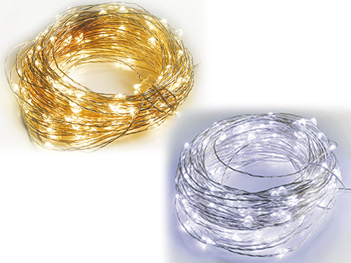 Fili rame micro luci Led per esterno. Prezzo per Pezzo.