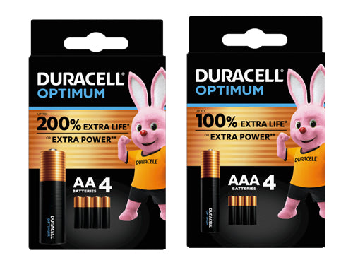 Pile Duracell Optimum. Prezzo per blister.
