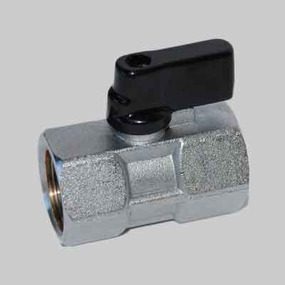 MINIVALVOLA A SFERA F.F. 1/2". Prezzo per Pezzo.