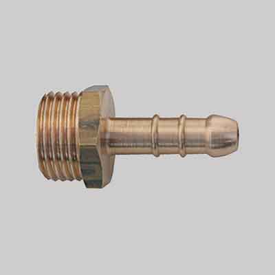 RACCORDO PORTAGOMMA MASCHIO 1/2" - Ø mm 13 (Metano). Prezzo per Pezzo.
