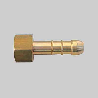 RACCORDO PORTAGOMMA FEMMINA 1/2" - Ø mm 13 (Metano). Prezzo per Pezzo.