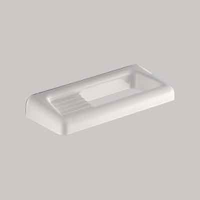 PORTASAPONE+PORTASALVIETTE 'JUNIOR' cm 30 Colore bianco. Prezzo per Pezzo.
