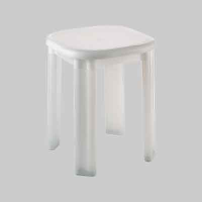 SGABELLO 'EOS' Bianco. Prezzo per Pezzo.