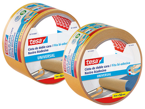 Nastri Tesa Biadesivi. Prezzo per rotolo.