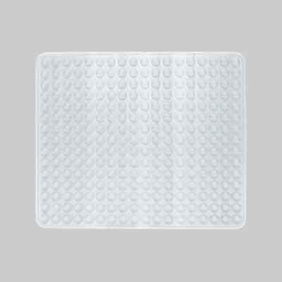 TAPPETO DOCCIA RETTANGOLARE cm 80x60 - Trasparente. Prezzo per Pezzo.