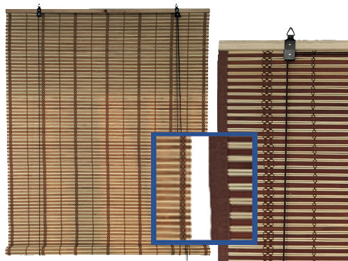 Tapparelle midollino Bamboo Folk. Prezzo per Pezzo.