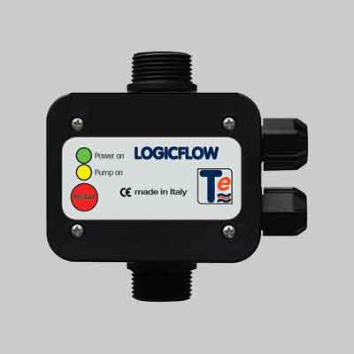 FLUSSOSTATO ELETTRONICO 'LOGIC FLOW' Per elettropompe max HP 1,5 Att. 1". Prezzo per Pezzo.