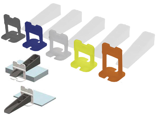 Distanziatori Tiranti Autolivellanti DLIVT per piastrelle. Prezzo per Confezione.