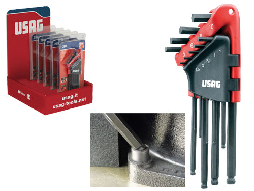 Chiavi Usag esagonali SR 9PZ 280 LTS/B5. Prezzo per Pezzo.