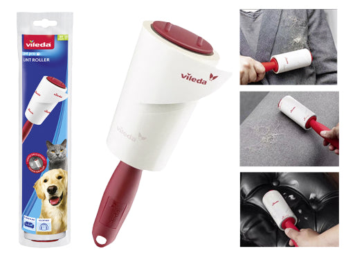 Vileda Pet Pro Spazzola Lint Roller. Prezzo per Pezzo.