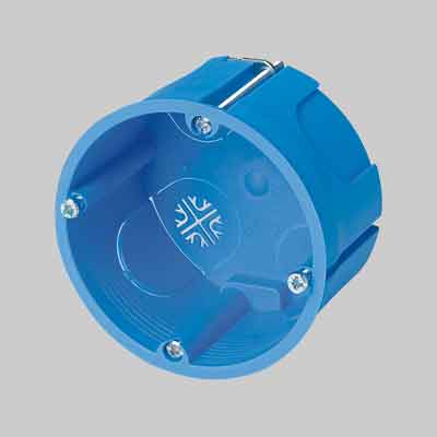 CASSETTA DA INCASSO PER CARTONGESSO TONDA Ø mm 68x40. Prezzo per Pezzo.