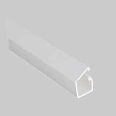 CANALINA PASSACAVI AUTOADESIVA mm 10x10 - barra mt 2. Prezzo per Metro lineare.