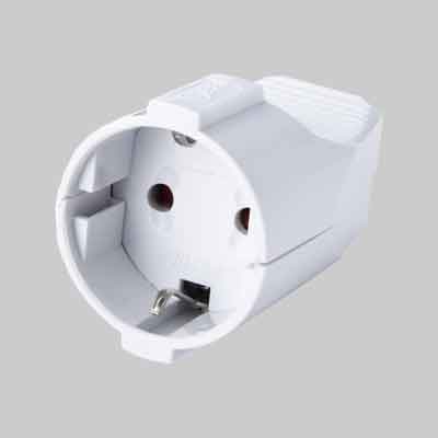 PRESA MOBILE 'SCHUKO' 10A 2P+T. Prezzo per Pezzo.