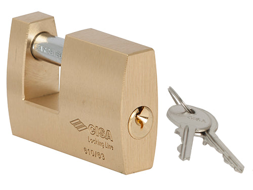 Lucchetti Cisa Lockingline rettangolari Art. 21610. Prezzo per Pezzo.