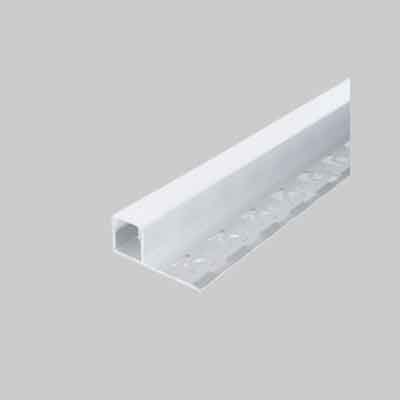 CANALINA PER STRIP LED '5111' mm 12,1x13x3, Larghezza interna max. mm 10 - Barra 2 mt. Prezzo per Pezzo.