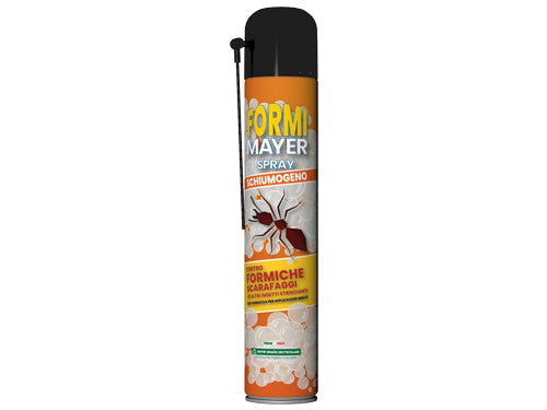 Insetticida spray SCHIUMOGENO Formiche e Scarafaggi Mayer Braun. Prezzo per Pezzo.