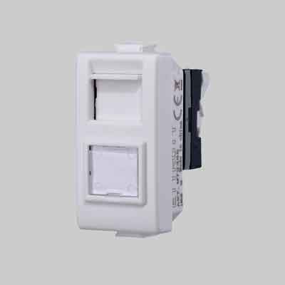 PRESA TELEFONICA RJ45 'SOLAR' Cat5. Prezzo per Pezzo.