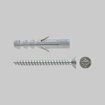 TASSELLO CON VITE 'SV' S 8V - Ø 8x40 mm - vite 5x50 mm. Prezzo per Pezzo.