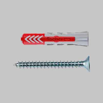 TASSELLO CON VITE 'DUOPOWER' 10 S - Ø 10x50 mm - vite 7x60 mm. Prezzo per Pezzo.