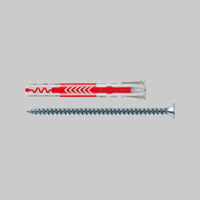 TASSELLO CON VITE 'DUOPOWER L' 8 SL - Ø 8x65 mm - vite 5x50 mm. Prezzo per Pezzo.