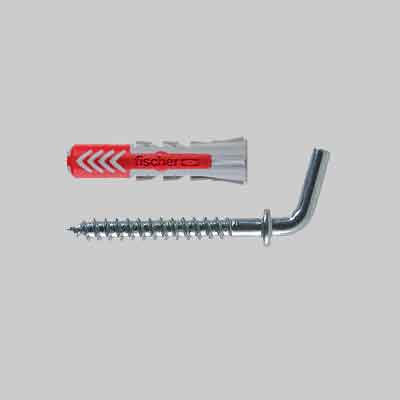 TASSELLO 'DUOPOWER' CON GANCIO CORTO 6/8 - Ø 6x30 mm. Prezzo per Pezzo.