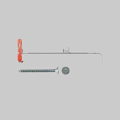 TASSELLO BASCULANTE CON VITE 'DUOTEC S' Ø foro 10 mm - vite 5x50 mm. Prezzo per Pezzo.