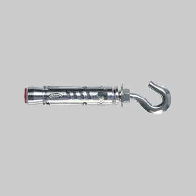 TASSELLO CON GANCIO 'TA M-G' TA M8 G - Ø 12x56 mm - vite M8x62 mm. Prezzo per Pezzo.