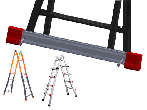 Barre stabilizzanti Brixo Step Up per scale telescopiche. Prezzo per Pezzo.