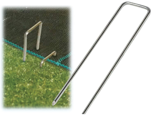 Picchetti metallo per teli pacciamatura. Prezzo per Pezzo.