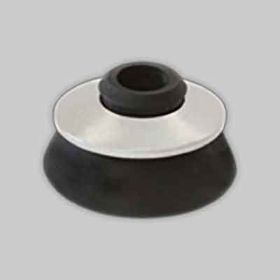 RONDELLA AD OMBRELLO mm 6x25 - alluminio bianco grigio. Prezzo per Pezzo.