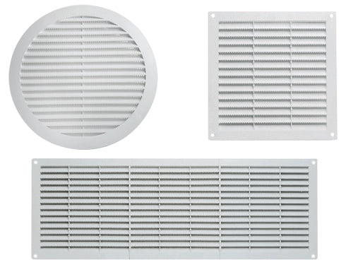 Griglie di areazione ABS. Prezzo per Pezzo.