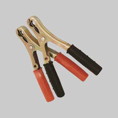 COPPIA PINZE PER CAVI BATTERIA 120 Amp - mm 170. Prezzo per Coppia.