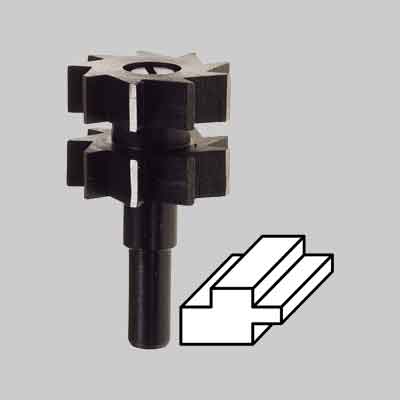 FRESA DOPPIA BATTUTA PER INCASTRI Ø mm 30x22. Prezzo per Pezzo.