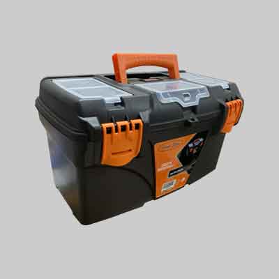 CASSETTA PORTAUTENSILI CHIUSURA PLASTICA mm 432x250x238. Prezzo per Pezzo.