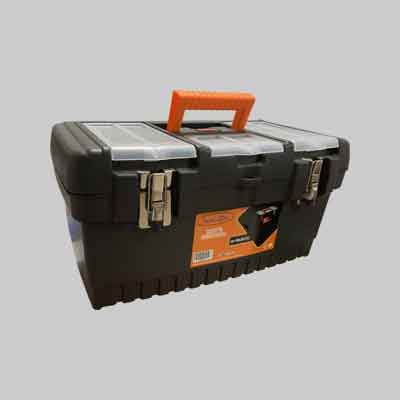 CASSETTA PORTAUTENSILI CHIUSURA METALLO mm 413X212X186. Prezzo per Pezzo.