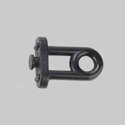 GANCIO PER PANNELLO FORATO 'OCCHIELLO PICCOLO' mm 30 Ø 7. Prezzo per Pezzo.