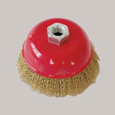 SPAZZOLA A TAZZA Ø mm 100. Prezzo per Pezzo.