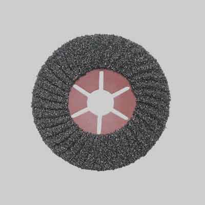 DISCO SEMIFLESSIBILE AL CARBURO DI SILICIO Ø mm 115x22 - grana 60. Prezzo per Pezzo.