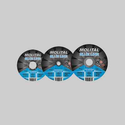 DISCO DA TAGLIO PER FERRO/INOX 'BLUE LINE' Ø mm 230x2,0. Prezzo per Pezzo.